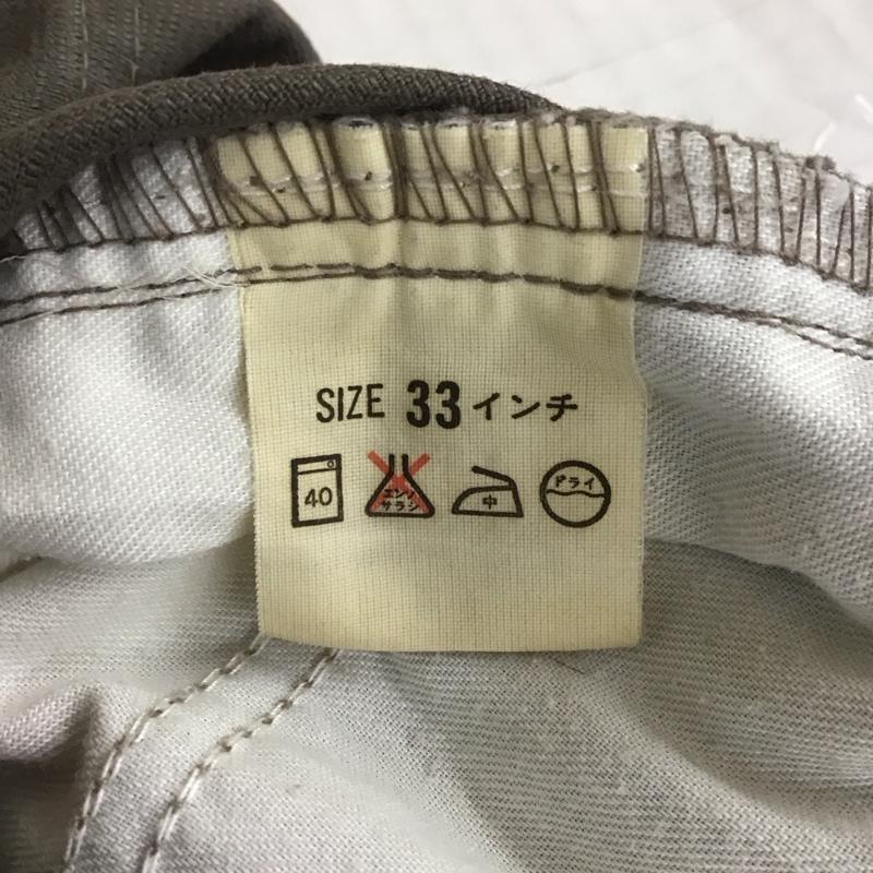 リーバイストラウスアンドコー Levi Strauss & co. パンツ ワークパンツ、ペインターパンツ ワークパンツ ワイドパンツ カジュアルパンツ コーデュロイパンツ 33インチ 無地 茶 / ブラウン /  メンズ USED 古着 中古 10116436