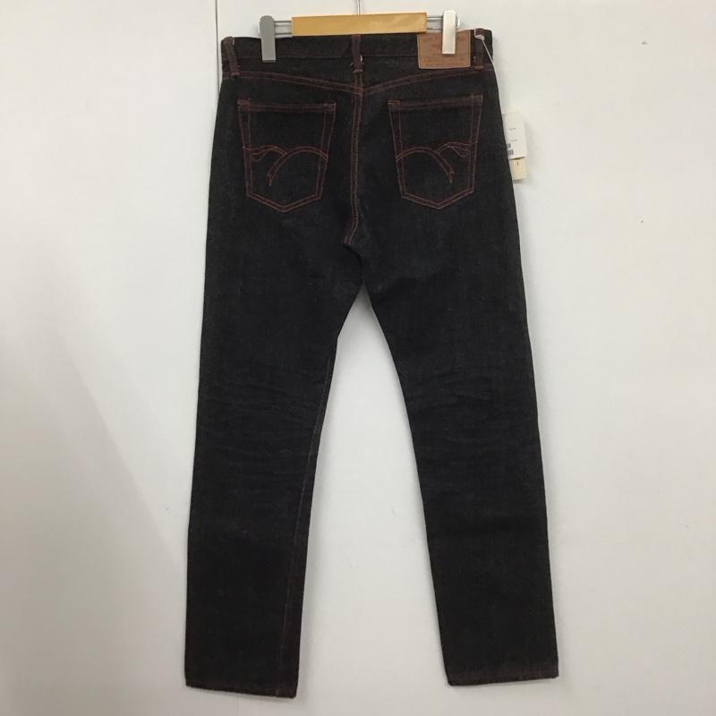 フラットヘッド The Flat Head パンツ デニム、ジーンズ デニムパンツ ストレートパンツ スリムパンツ カジュアルパンツ 32インチ 無地 黒 / ブラック /  メンズ USED 古着 中古 10107764