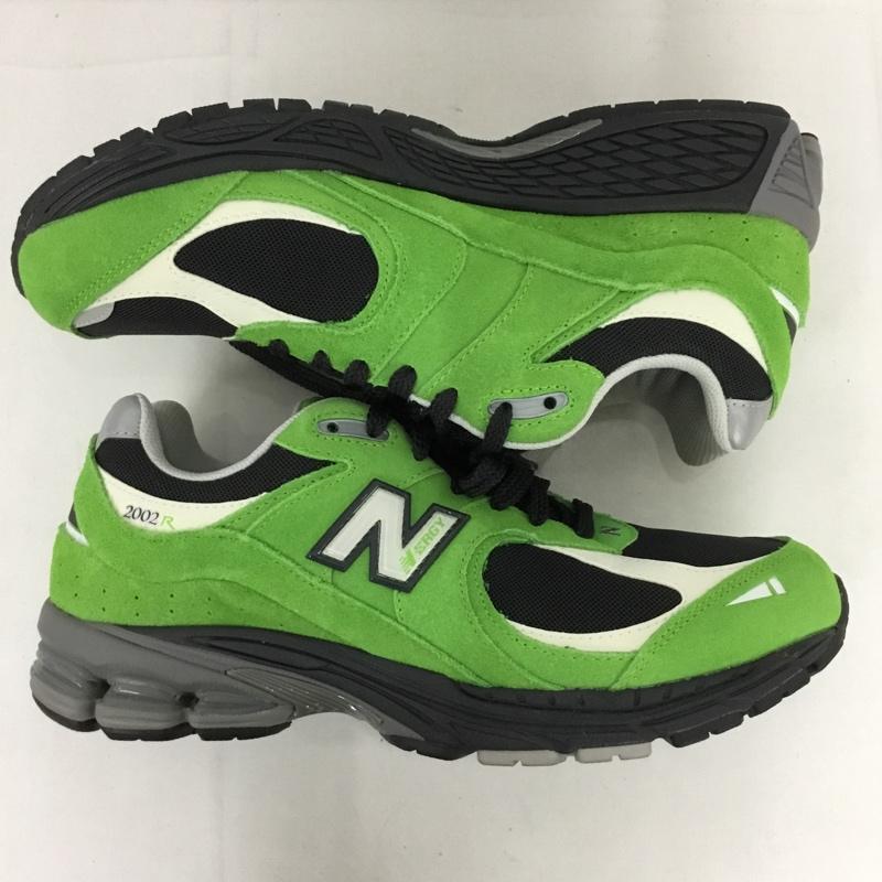 ニューバランス New Balance スニーカー スニーカー M2002RGZ 28cm 箱有 28.0cm ロゴ、文字 黒 / ブラック / X 緑 / グリーン /  メンズ USED 古着 中古 10128964