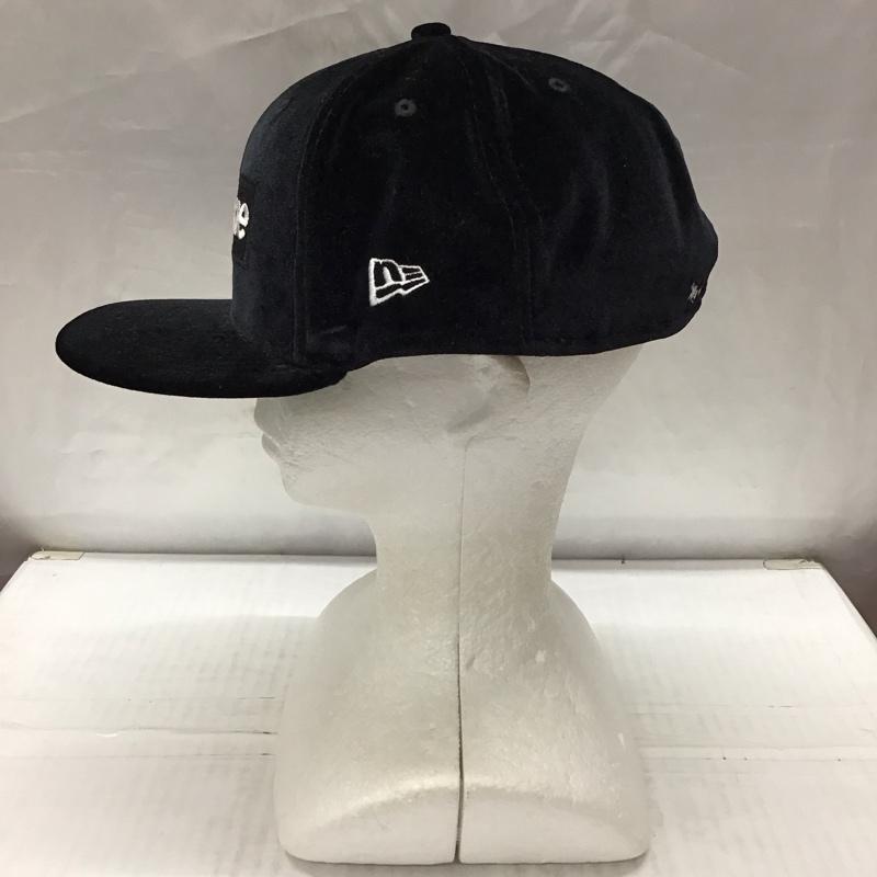 シュプリーム Supreme 帽子 キャップ NEW ERA Velour Box Logo world famous 2022 ロゴ、文字 黒 / ブラック /  メンズ USED 古着 中古 10114327