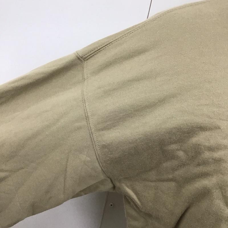 オーラリー AURALEE カットソー 長袖 長袖カットソー タートルネックカットソー ロングスリーブカットソー プリントTシャツ 3 無地 ベージュ / ベージュ /  メンズ USED 古着 中古 10119020