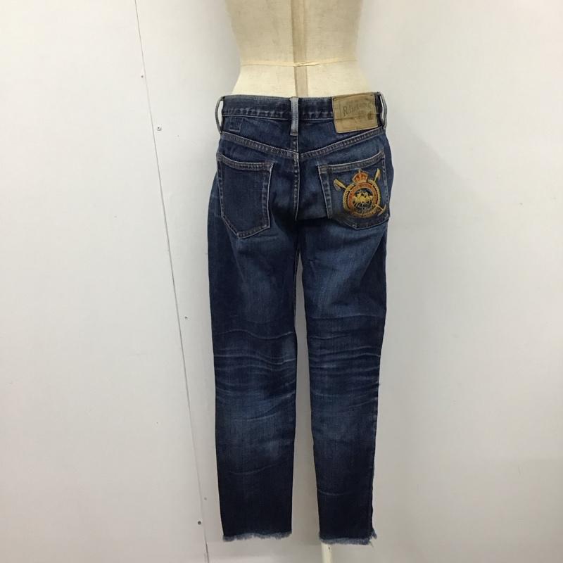 ラルフローレン RALPHLAUREN パンツ デニム、ジーンズ 27インチ 無地 インディゴ / インディゴ /  レディース USED 古着 中古 10121393
