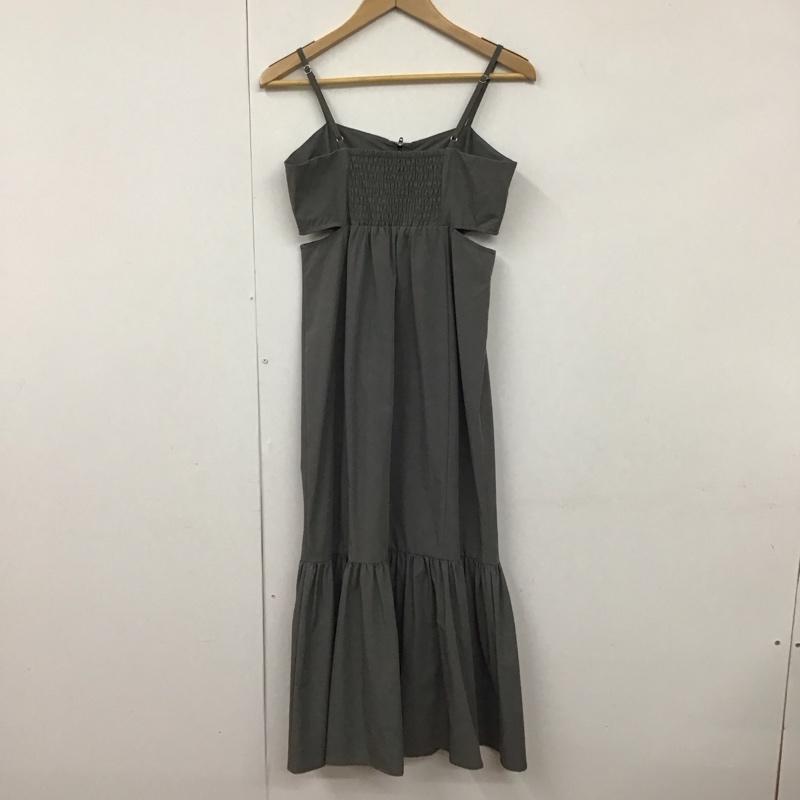 アルシーヴ archives ワンピース ロングスカート M 無地 灰 / グレー /  レディース USED 古着 中古 10130510