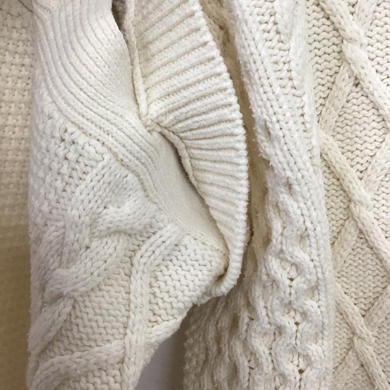 スタディオクリップ studio CLIP カーディガン 長袖 SC211405-1 3WAY 前後着 ベスト マルチウェイ M  アイボリー / アイボリー /  レディース USED 古着 中古 10146405