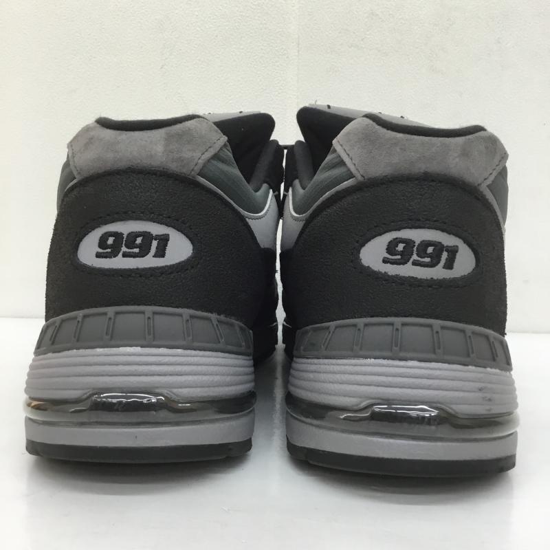 ニューバランス New Balance スニーカー スニーカー M991WTR US：9.5 ロゴ、文字 黒 / ブラック / X 灰 / グレー /  メンズ USED 古着 中古 10105899