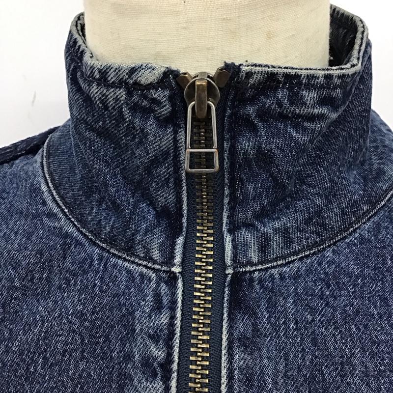 リーバイス Levi s ジャケット、上着 ジャンパー、ブルゾン ジップアップジャケット ジャンパー ジャケット デニムジャケット アウター M ロゴ、文字 インディゴ / インディゴ /  メンズ USED 古着 中古 10114692