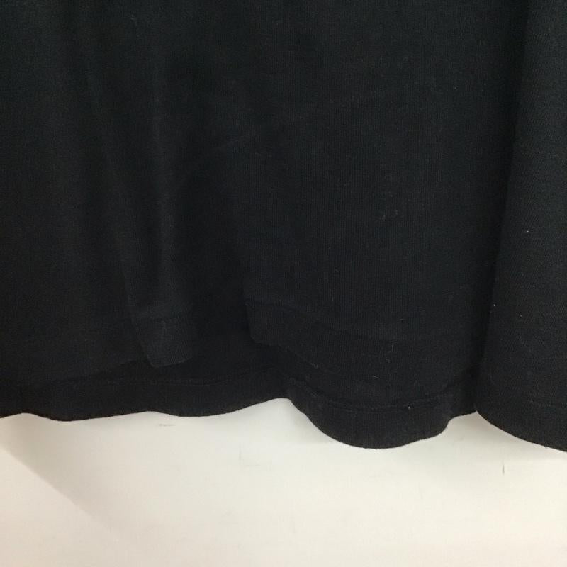 ラルフローレン RALPHLAUREN ポロシャツ 半袖 L 無地 黒 / ブラック /  レディース USED 古着 中古 10133208