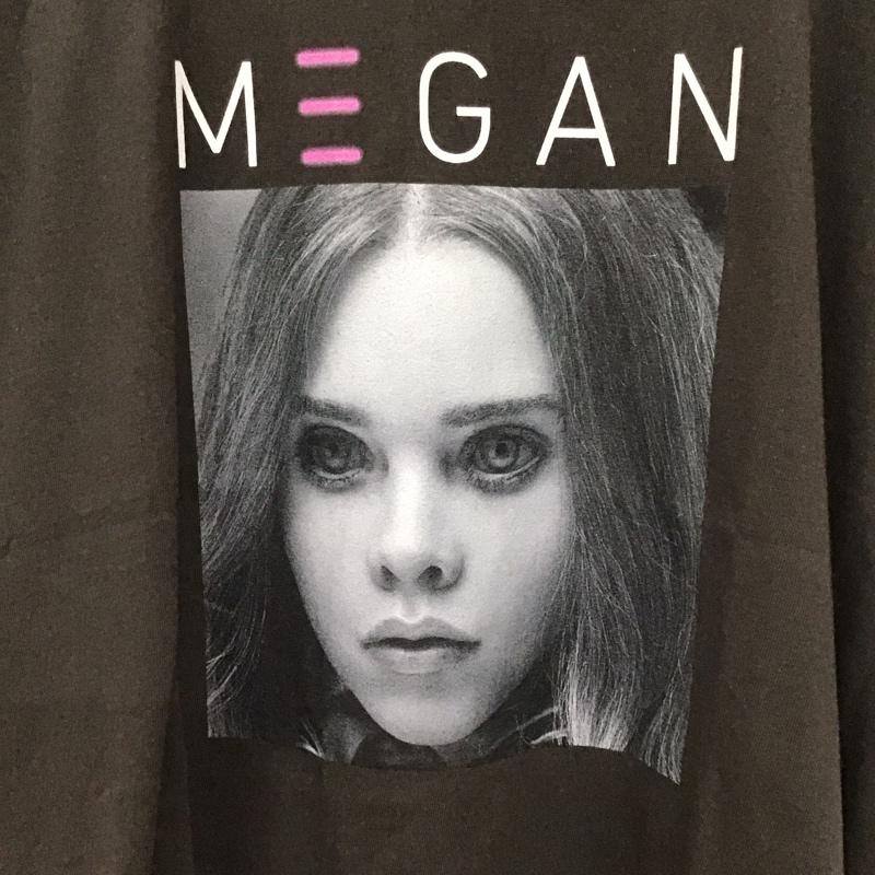 古着 USED Tシャツ 半袖 movie music M3GAN ミーガン XL プリント チャコールグレー / チャコールグレー /  メンズ USED 古着 中古 10129937