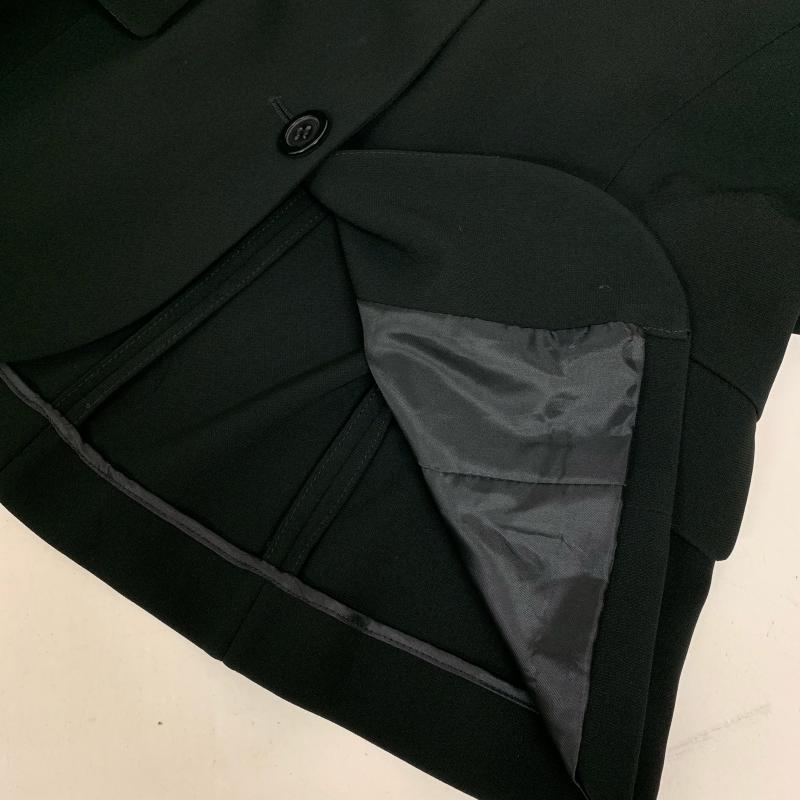 タルボット TALBOTS スーツ ひざ丈スカート 4 無地 黒 / ブラック /  レディース USED 古着 中古 10008856