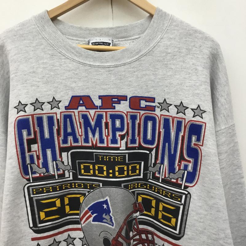 リー Lee トレーナー 長袖 USA製 XL プリント 灰 / グレー /  メンズ USED 古着 中古 10142327