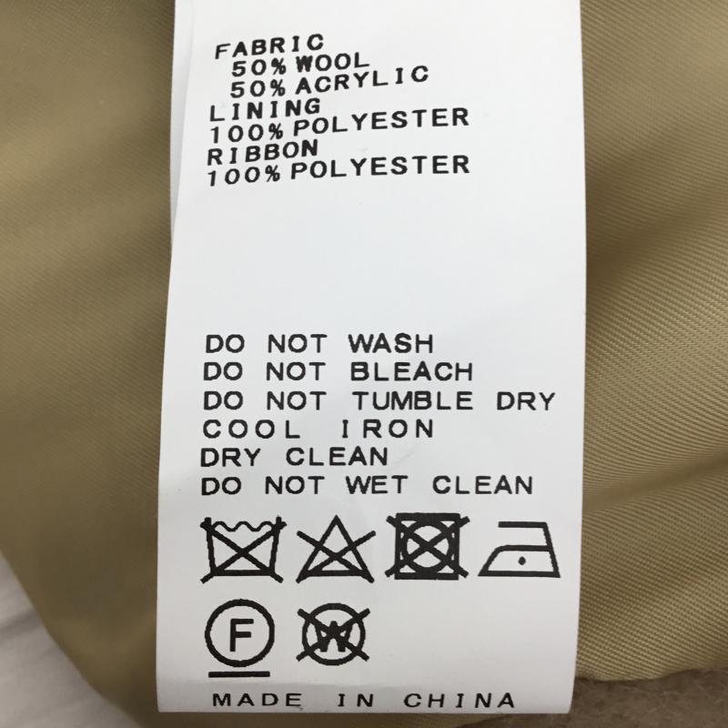 シンプリシテェ Simplicite コート コート一般 FREE 無地 茶 / ブラウン /  レディース USED 古着 中古 10142538