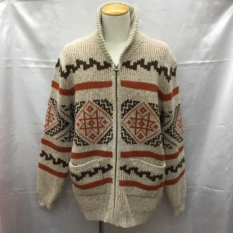 リーバイス Levi s ジャケット、上着 ジャケット、ブレザー ジップアップニットジャケット カラーニットジャケット アウター 古着 M プリント マルチカラー / マルチカラー /  メンズ USED 古着 中古 10108801