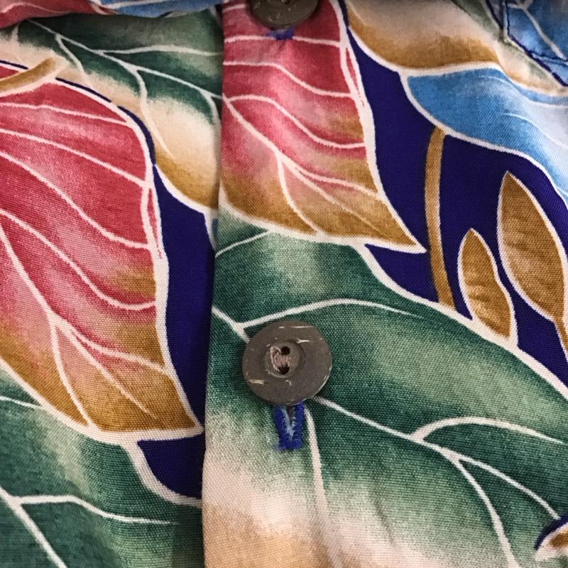 カメハメハ KAMEHAMEHA シャツ、ブラウス 半袖 半袖シャツ プリントシャツ ポケットシャツ アロハシャツ S プリント マルチカラー / マルチカラー /  メンズ USED 古着 中古 10137473