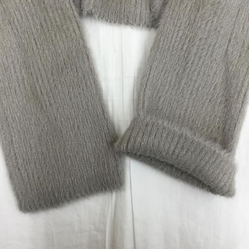 アースミュージックアンドエコロジー earth music&ecology アンサンブルニット 長袖 01000592400 FREE  グレージュ / グレージュ /  レディース USED 古着 中古 10143571