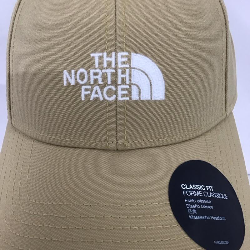 ザノースフェイス THE NORTH FACE 帽子 キャップ NF0A4VSV RECYCLED 66 CLASSIC HAT タグ付き ロゴ、文字 ベージュ / ベージュ /  メンズ USED 古着 中古 10132514