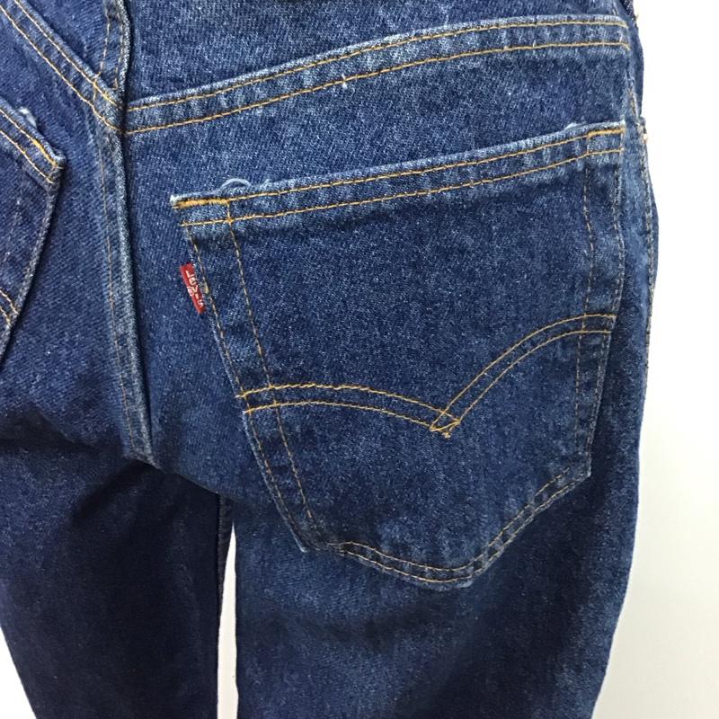 リーバイス Levi s パンツ デニム、ジーンズ 610-0217 USA製 90年代 W27 L32 27インチ 無地 青 / ブルー /  レディース USED 古着 中古 10118724