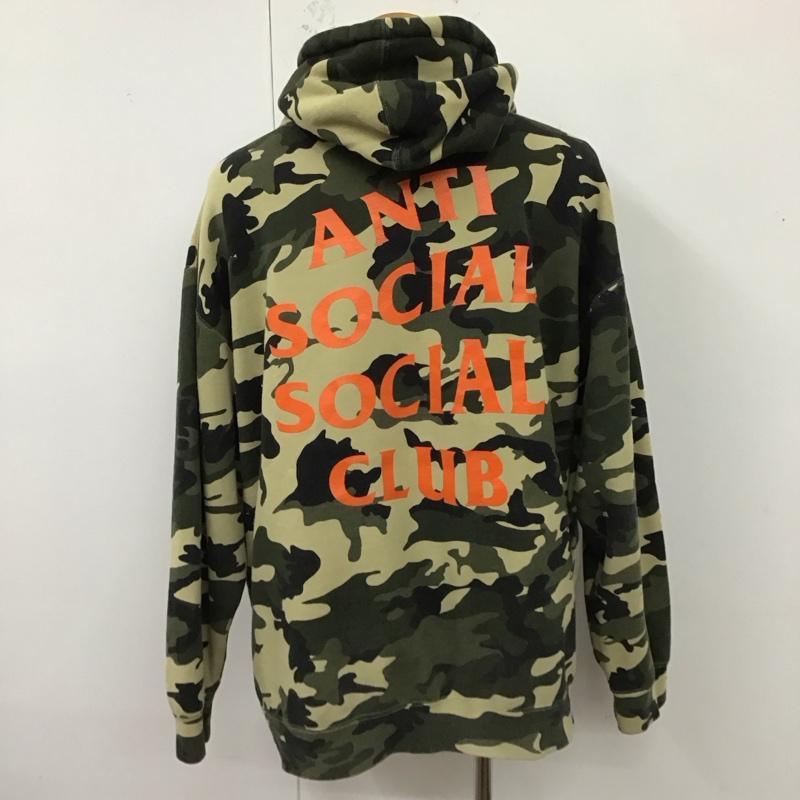 アンチソーシャルソーシャルクラブ ANTI SOCIAL SOCIAL CLUB パーカー 長袖 長袖パーカー フード付きパーカー プリントスウェット トレーナー XL カモフラージュ柄・迷彩 マルチカラー / マルチカラー /  メンズ USED 古着 中古 10123077