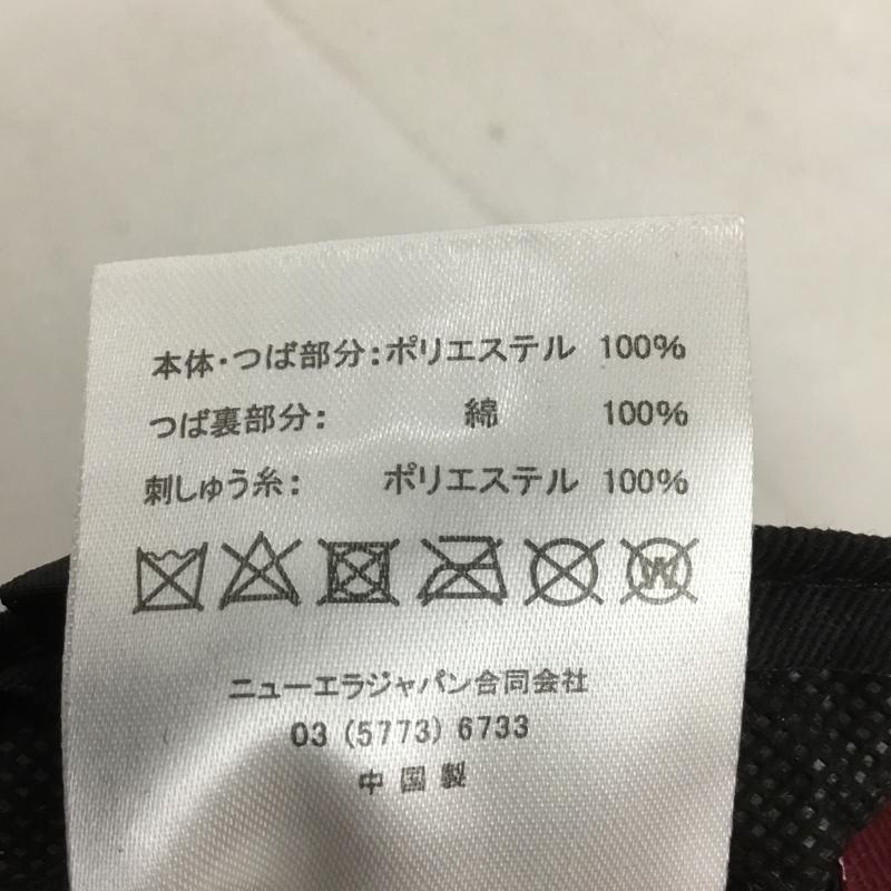 ディセンダント DESCENDANT 帽子 キャップ 59FIFTY NEW ERA 59.6cm ロゴ、文字 えんじ / ワインレッド /  メンズ USED 古着 中古 10131700