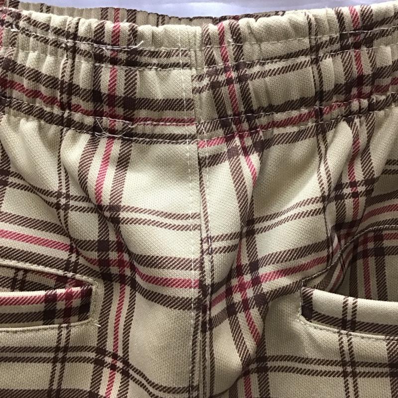 アーバンアウトフィッターズ Urban Outfitters ボトムス ボトムス イージーパンツ サイドライン M チェック ベージュ / ベージュ /  メンズ USED 古着 中古 10112471