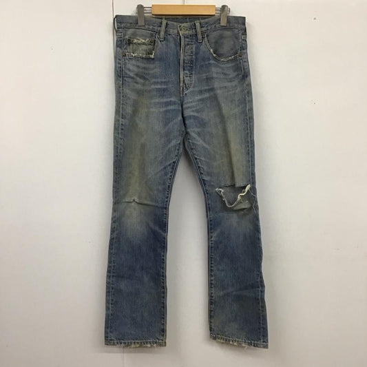 リーバイストラウスアンドコー Levi Strauss & co. パンツ デニム、ジーンズ デニムパンツ ストレートパンツ ワイドパンツ カジュアルパンツ 32インチ 無地 インディゴ / インディゴ /  メンズ USED 古着 中古 10124654