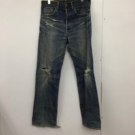 リーバイストラウスアンドコー Levi Strauss & co. パンツ デニム、ジーンズ デニムパンツ ワイドパンツ カジュアルパンツ 32インチ ダメージ加工 インディゴ / インディゴ /  メンズ USED 古着 中古 10151351