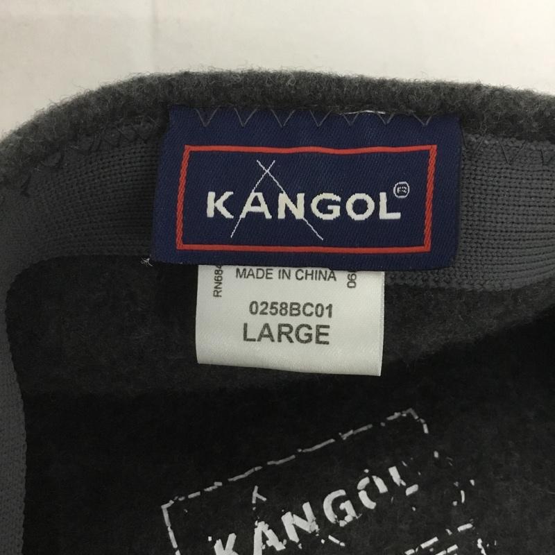 カンゴール KANGOL 帽子 ハンチング CAO1474 0258BC01 フェルト ロゴ、文字 灰 / グレー /  メンズ USED 古着 中古 10143652