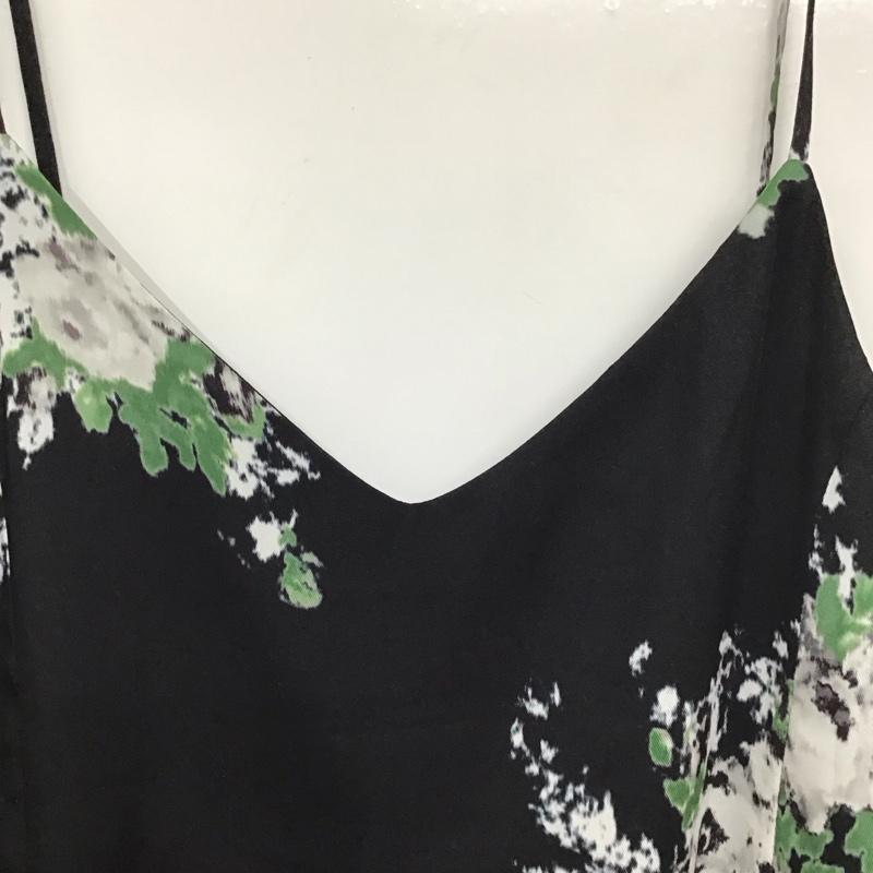 ミラオーウェン Mila Owen ワンピース ロングスカート 09WF0191038 0 総柄 黒 / ブラック /  レディース USED 古着 中古 10130516