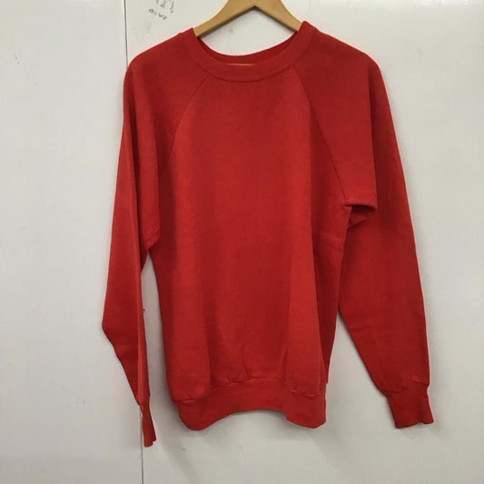 古着 USED トレーナー 長袖 XL 無地 赤 / レッド /  メンズ USED 古着 中古 10128488