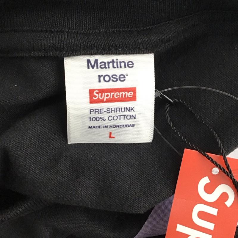 シュプリーム Supreme Tシャツ 半袖 Martine Rose Lee Scratch Perry Tee L プリント 黒 / ブラック /  メンズ USED 古着 中古 10121220