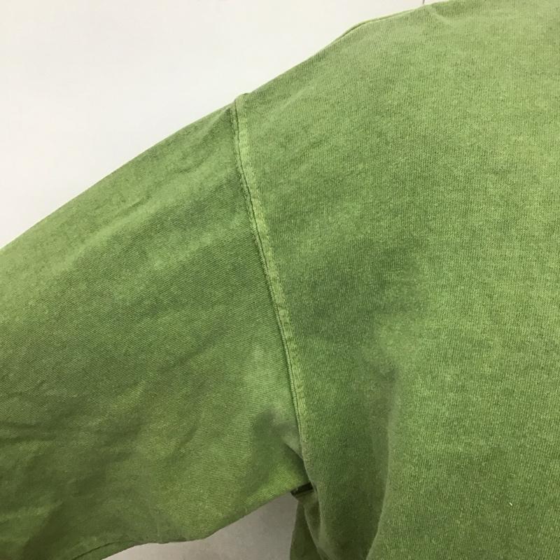 グッドオン Good On Tシャツ 長袖 XL 無地 緑 / グリーン /  メンズ USED 古着 中古 10107891