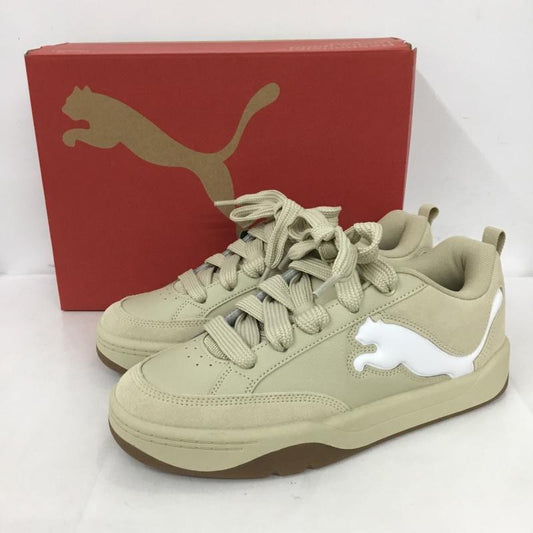 プーマ PUMA スニーカー スニーカー 395022-02 パーク ライフスタイル 27cm 箱有 27.0cm ロゴ、文字 ベージュ / ベージュ / X 白 / ホワイト /  メンズ USED 古着 中古 10125186
