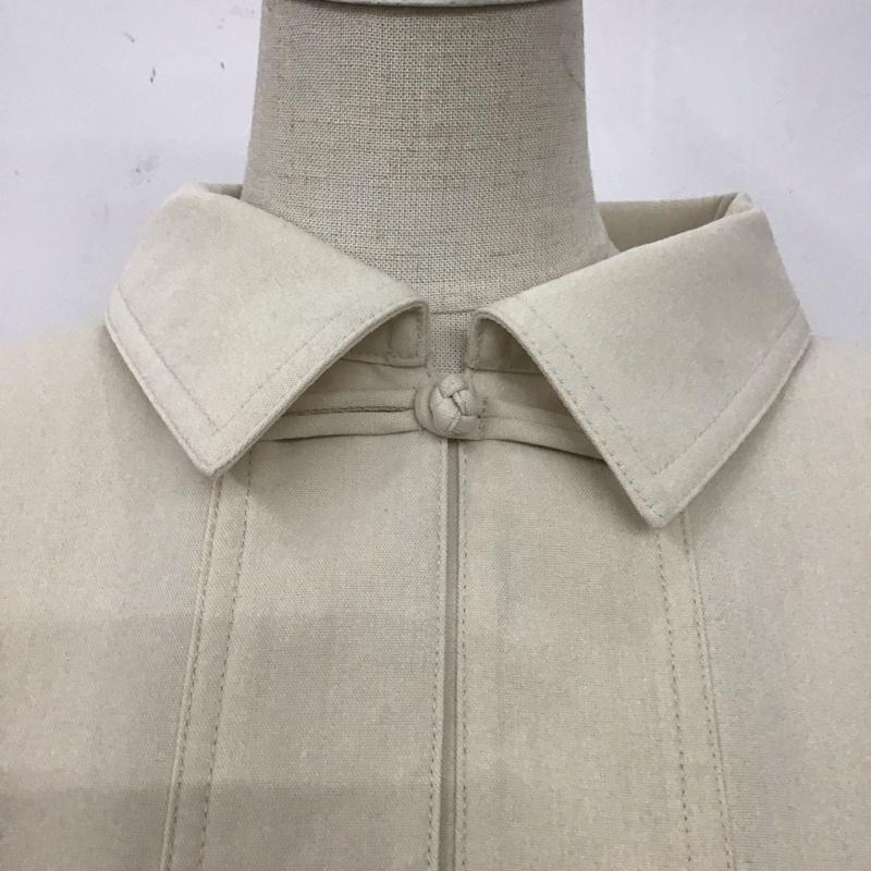 ジュエティ jouetie シャツ、ブラウス 半袖 082040400101-04 カンフーシャツ M 刺繍 アイボリー / アイボリー /  レディース USED 古着 中古 10107968