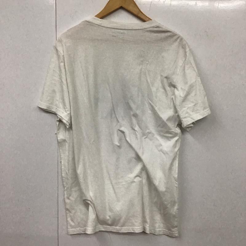 カルバン・クライン Calvin Klein Tシャツ 半袖 XL ロゴ、文字 X プリント 白 / ホワイト /  メンズ USED 古着 中古 10130758