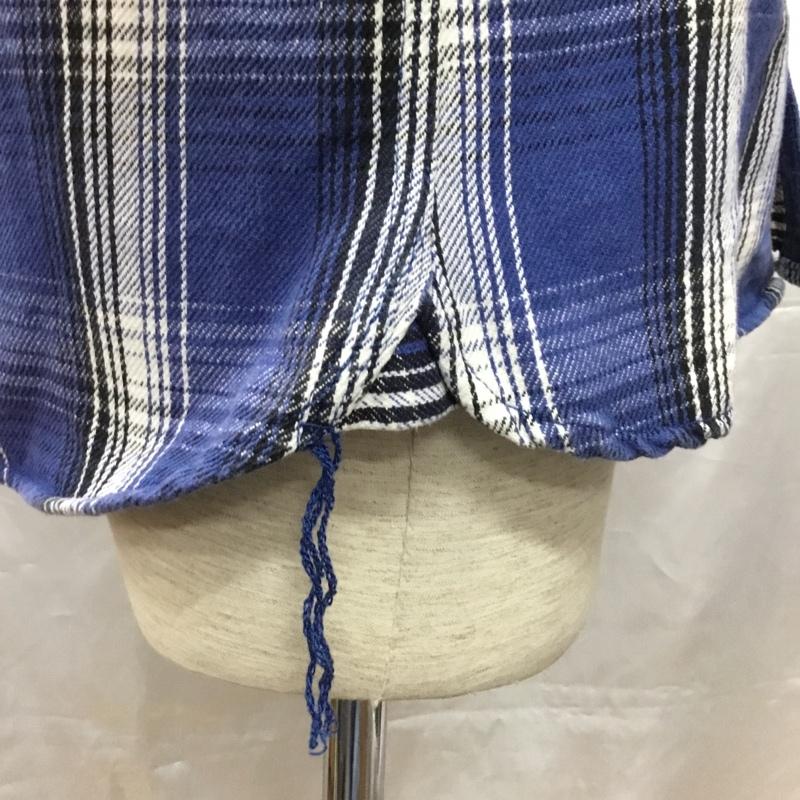 ヒューストン HOUSTON シャツ、ブラウス 長袖 L チェック マルチカラー / マルチカラー /  メンズ USED 古着 中古 10108912