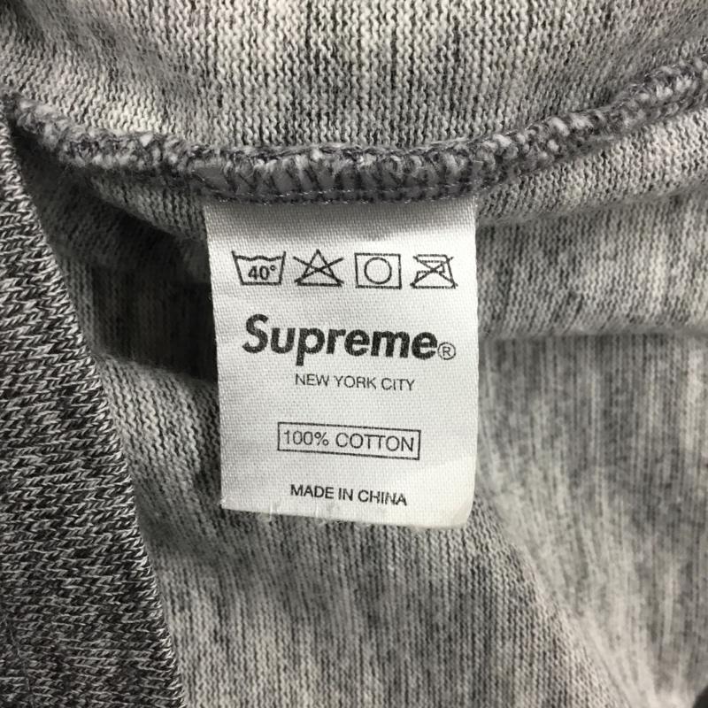 シュプリーム Supreme Tシャツ 半袖 09SS FootballTop09 フットボールTシャツ ナンバリング プリントTシャツ M ロゴ、文字 灰 / グレー /  メンズ USED 古着 中古 10114081