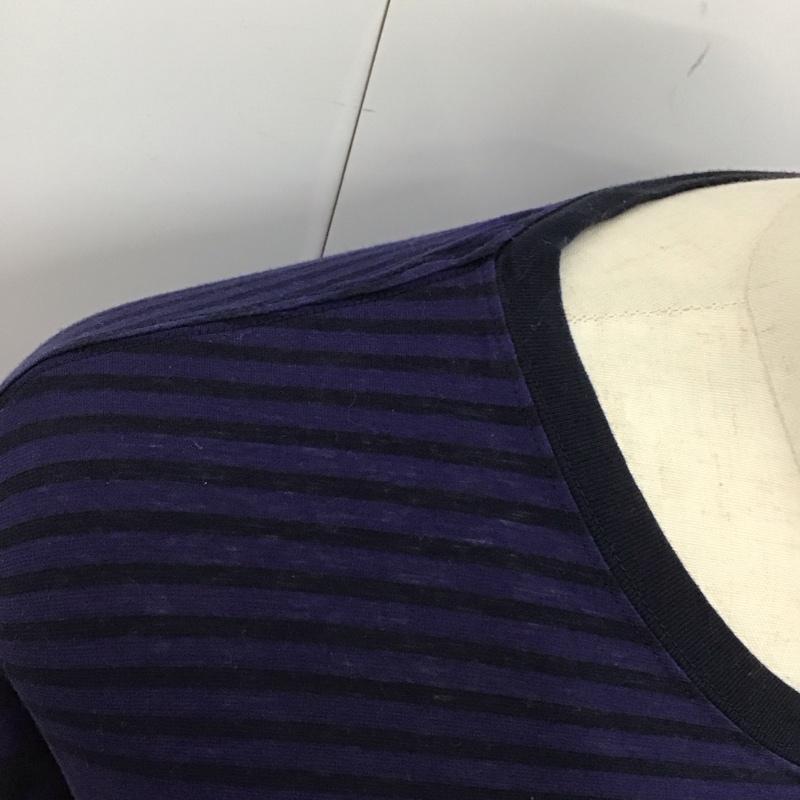 ノンネイティブ nonnative カットソー 長袖 長袖カットソー クルーネックカットソー ロングスリーブカットソー プリントTシャツ 3 ボーダー柄 マルチカラー / マルチカラー /  メンズ USED 古着 中古 10124168