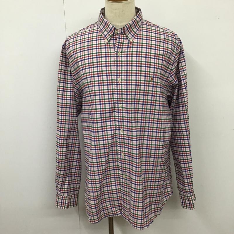 ラルフローレン RALPHLAUREN シャツ、ブラウス 長袖 長袖シャツ カラーシャツ ポケットシャツ 長袖カットソー チェックシャツ XXL チェック マルチカラー / マルチカラー /  メンズ USED 古着 中古 10114642