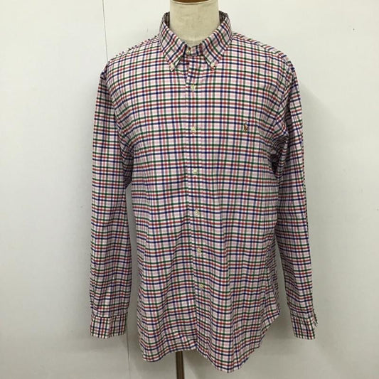 ラルフローレン RALPHLAUREN シャツ、ブラウス 長袖 長袖シャツ カラーシャツ ポケットシャツ 長袖カットソー チェックシャツ XXL チェック マルチカラー / マルチカラー /  メンズ USED 古着 中古 10114642