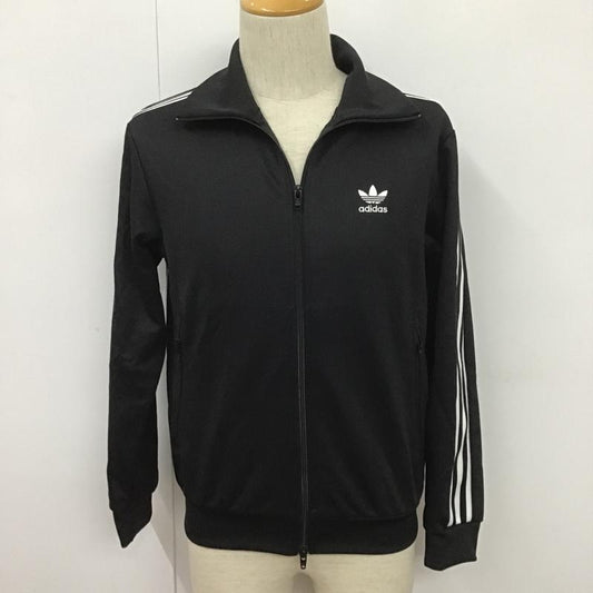 アディダス adidas ジャケット、上着 ジャンパー、ブルゾン H09112 BECKENBAUER TRACK TOP M 無地 黒 / ブラック /  メンズ USED 古着 中古 10106069