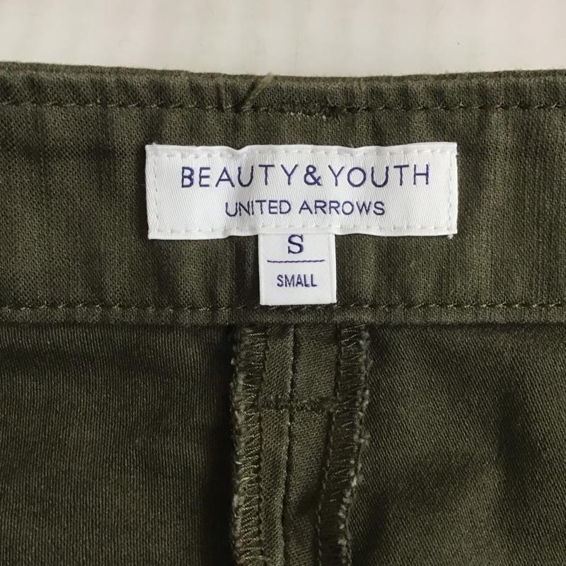 ビューティアンドユースユナイテッドアローズ BEAUTY&YOUTH UNITED ARROWS パンツ デニム、ジーンズ 1614-699-4909-6730 カジュアルジーンズ スリムパンツ ミリタリーパンツ S 無地 カーキ / カーキ /  レディース USED 古着 中古 10107191