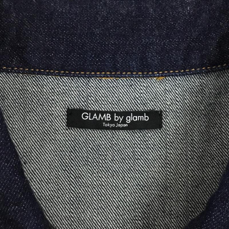 グラムバイグラム GLAMB by glamb ジャケット、上着 ジャケット、ブレザー デニムジャケット カラージャケット 長袖ジャケット ブルゾン Gジャン 2 無地 インディゴ / インディゴ /  メンズ USED 古着 中古 10121912
