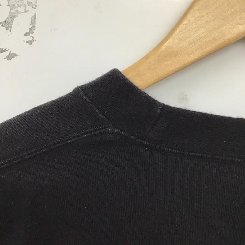 ザノースフェイス THE NORTH FACE カットソー 長袖 nt32136 長袖カットソー プリントTシャツ L ロゴ、文字 黒 / ブラック /  メンズ USED 古着 中古 10129623