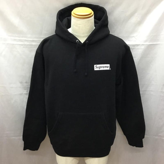 シュプリーム Supreme パーカー 長袖 2022-23AW CATWOMANHOODEDSWEATSHIRT 長袖パーカー 長袖スウェット M プリント 黒 / ブラック /  メンズ USED 古着 中古 10111279