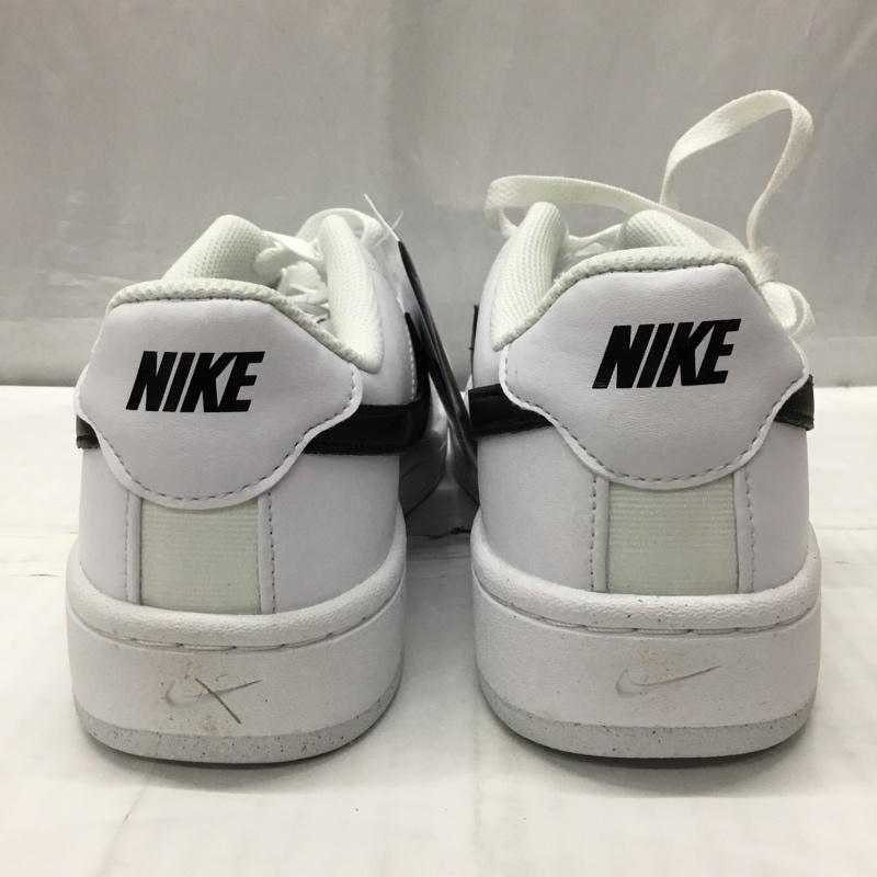 ナイキ NIKE スニーカー スニーカー DH3160-101 COURT ROYALE 2 28cm 箱有 28.0cm ロゴ、文字 白 / ホワイト / X 黒 / ブラック /  メンズ USED 古着 中古 10121851