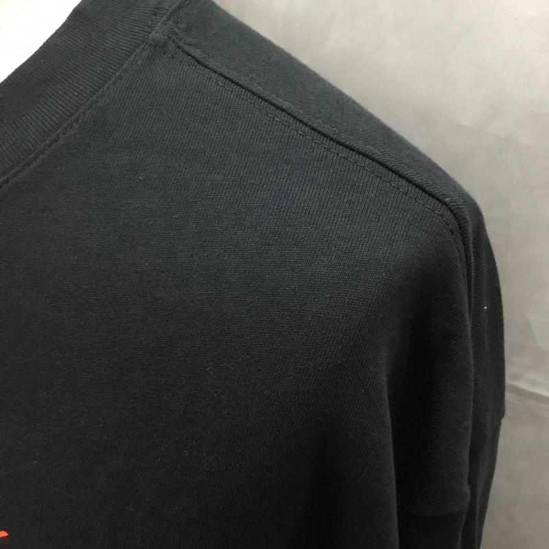 エアジョーダン AIR JORDAN カットソー 長袖 dm0847-010 長袖カットソー クルーネックカットソー スポーツウェア XXL ロゴ、文字 黒 / ブラック /  メンズ USED 古着 中古 10114110