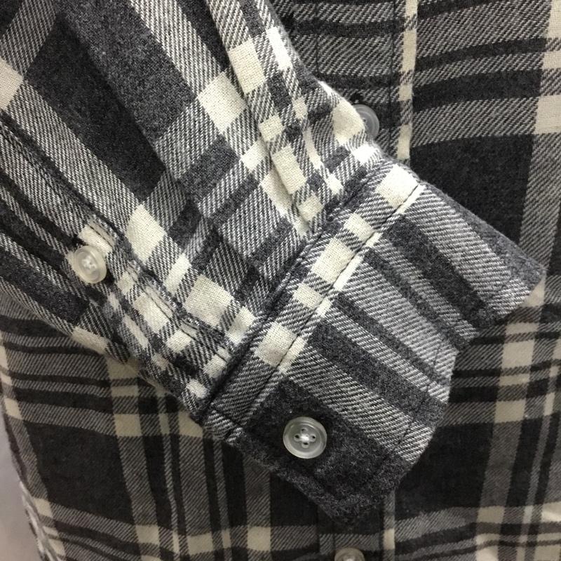 ナノユニバース nano・universe シャツ、ブラウス 長袖 長袖シャツ カラーシャツ ポケットシャツ 長袖カットソー チェックシャツ S チェック マルチカラー / マルチカラー /  メンズ USED 古着 中古 10119724