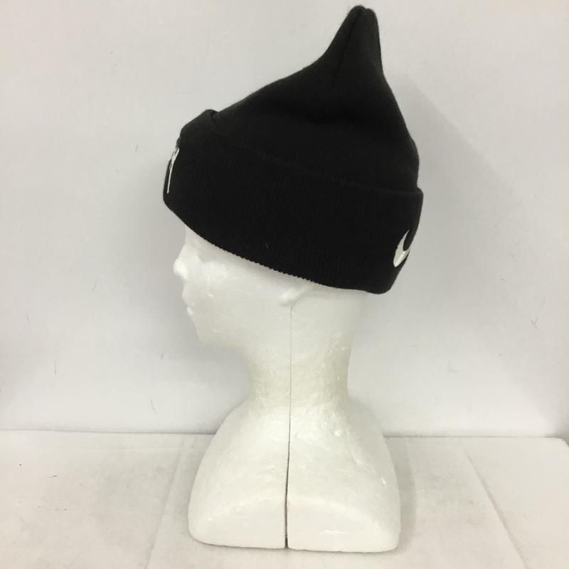 ステューシー STUSSY 帽子 ニット帽 CV8961-011 Cuffed Beanie NIKE ロゴ、文字 黒 / ブラック /  メンズ USED 古着 中古 10136336
