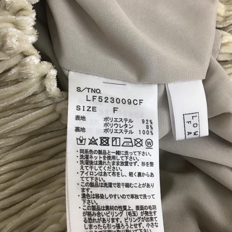 ローリーズファーム LOWRYS FARM スカート ロングスカート LF523009CF リブ タイトスカート FREE 無地 アイボリー / アイボリー /  レディース USED 古着 中古 10108425