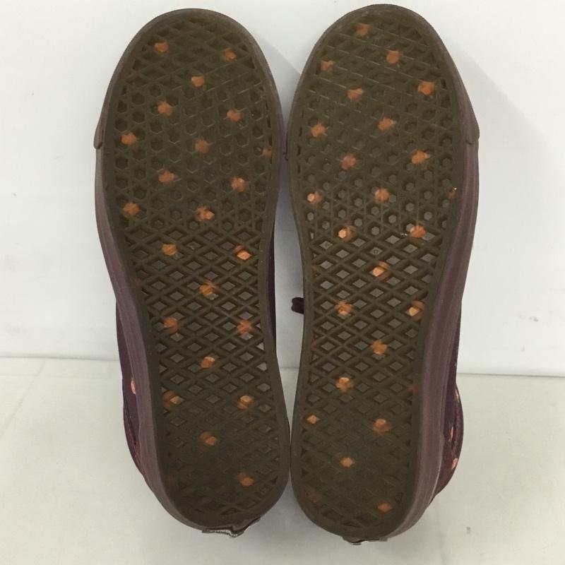 バンズ VANS スニーカー スニーカー 721278 28cm ローカット 28.0cm 花柄 紫 / パープル /  メンズ USED 古着 中古 10131673