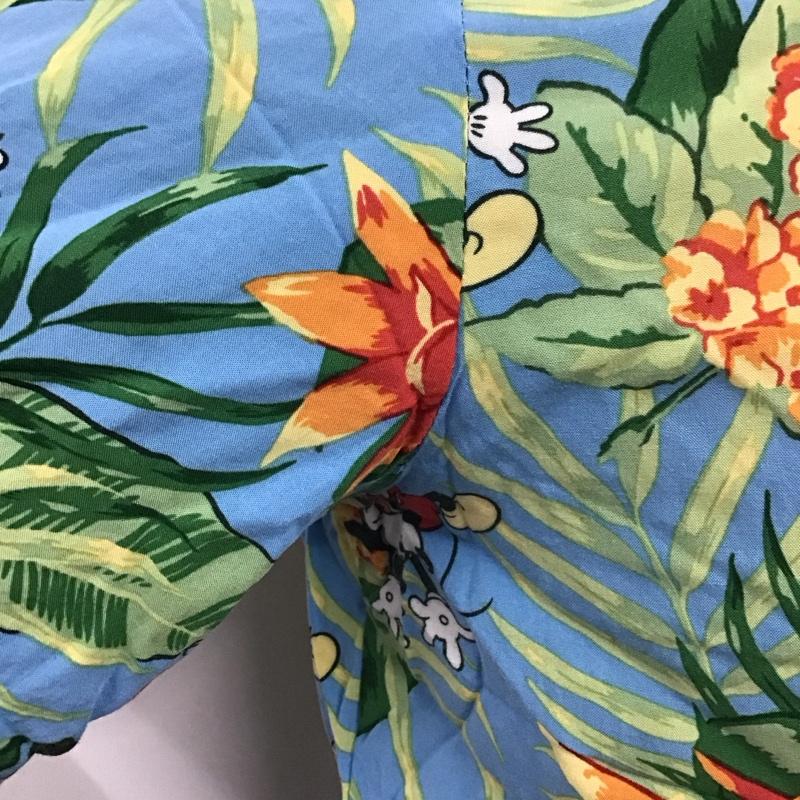 ディズニー Disney シャツ、ブラウス 半袖 半袖シャツ カラーシャツ 半袖カットソー アロハシャツ M プリント マルチカラー / マルチカラー /  メンズ USED 古着 中古 10123988